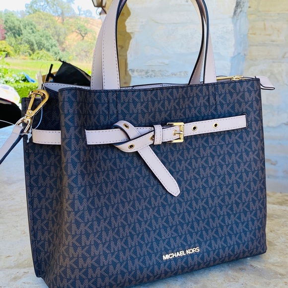 NWT Michael Kors Emilia LG Satchel&wallet - Picture 8 of 12